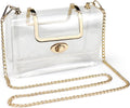 Clear Purse for Women, Clear Bag for Stadium Events, Transparent Stadium Purse