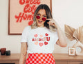 Red & Pink Hearts Graphic T-Shirt